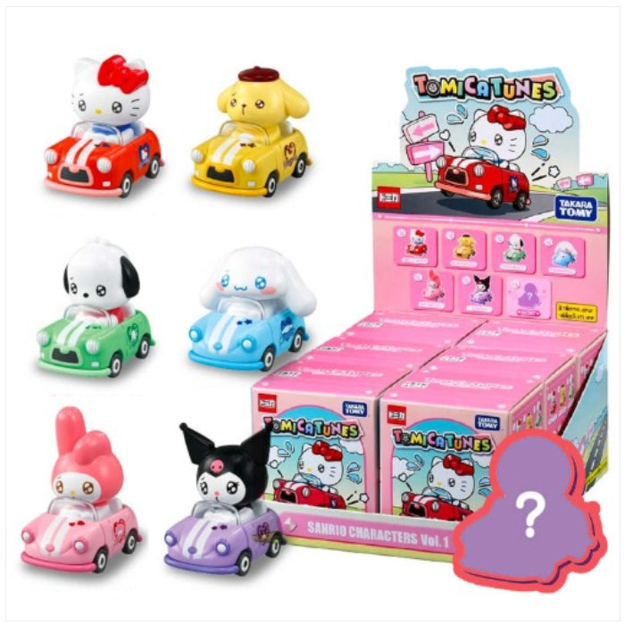 タカラトミーTOMICA TUNES SANRIO CHARACTERS BOX TOMICA New Series 'TOMICA TUNES SANRIO CHARACTERS Vol.1': Sanrio