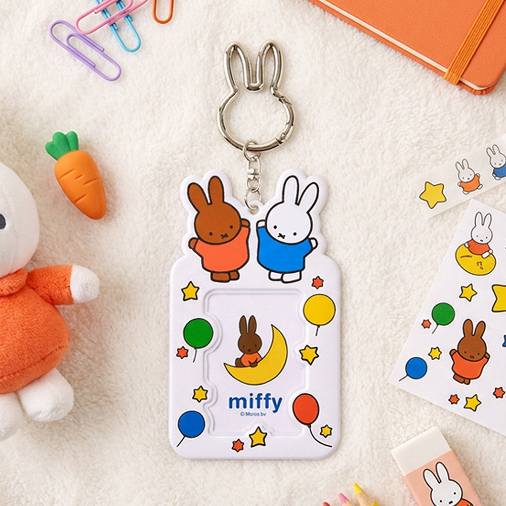 Miffy Photo Card/ ID Card Holder Keychain