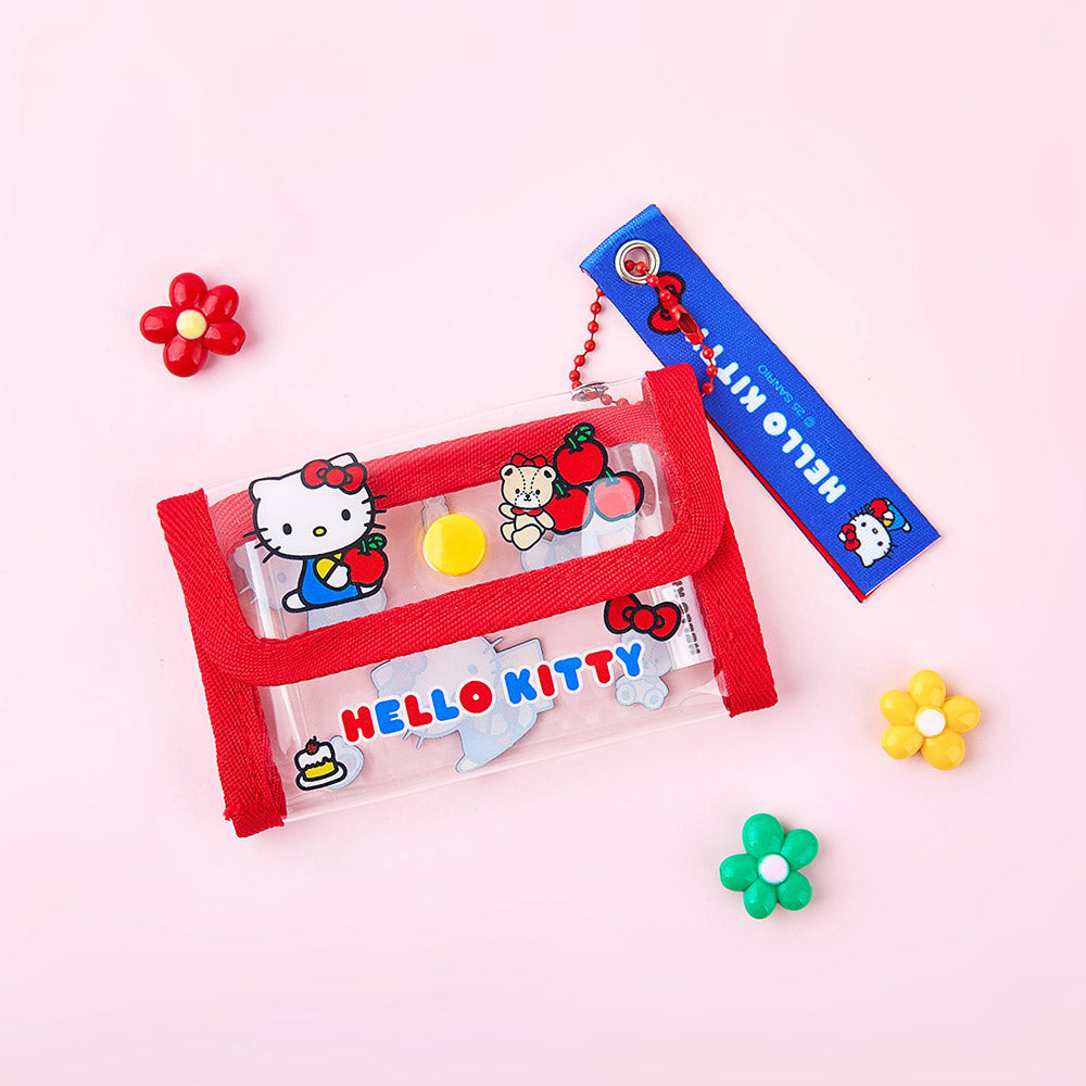 Sanrio Hello Kitty Clear Card Wallet multi Pouch