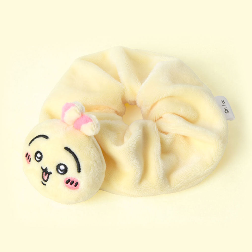 Chiikawa Embroidered Plush Hair Scrunchie - Luckyplanetusa