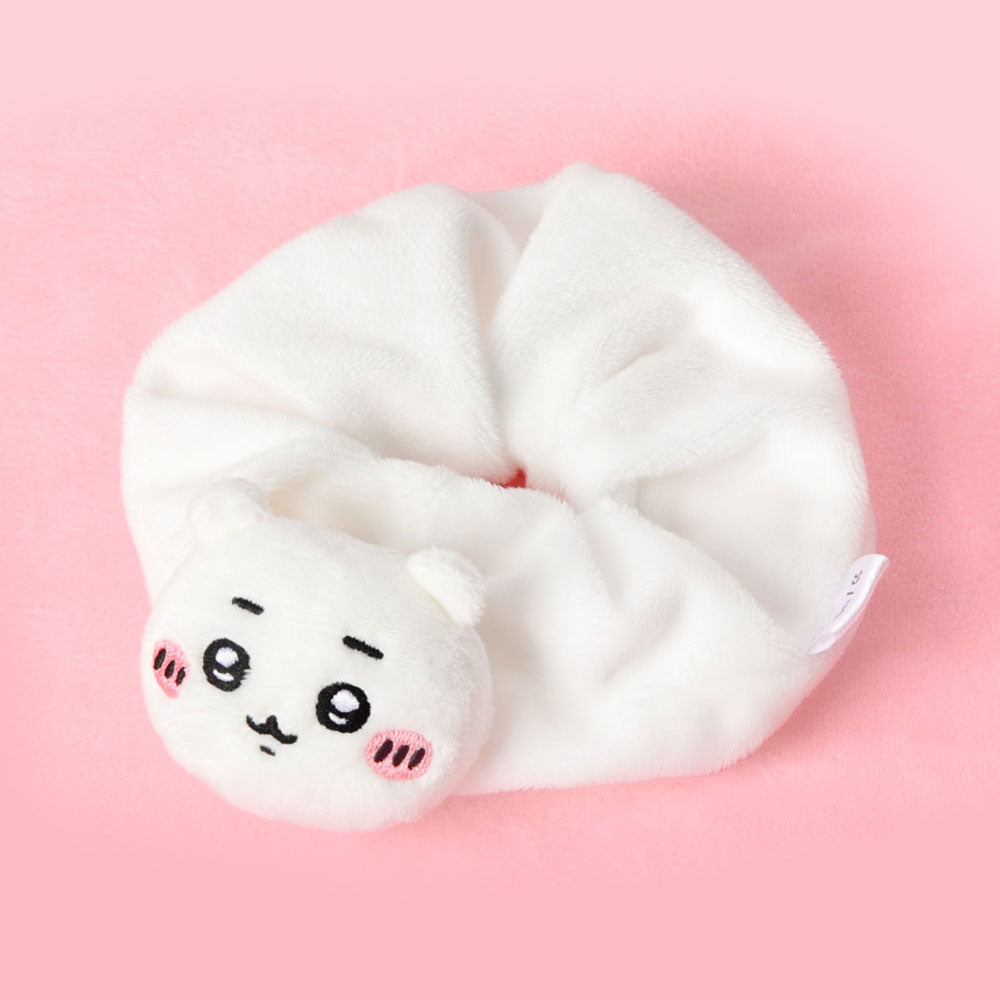 Chiikawa Embroidered Plush Hair Scrunchie - Luckyplanetusa