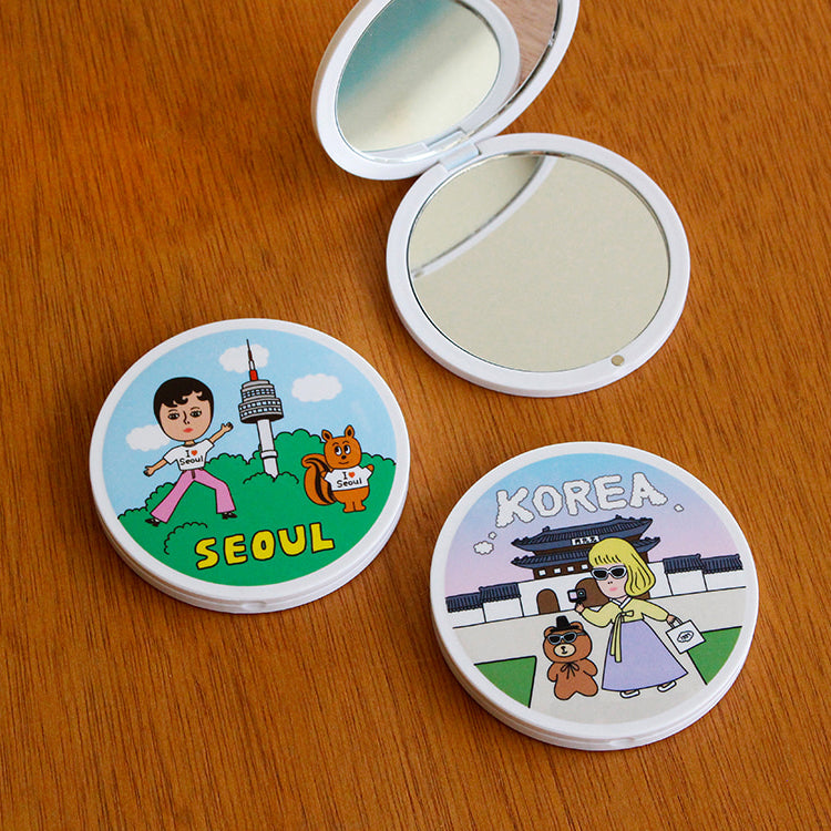1537 Dual Mirror – Seoul Landmark Edition - Luckyplanetusa