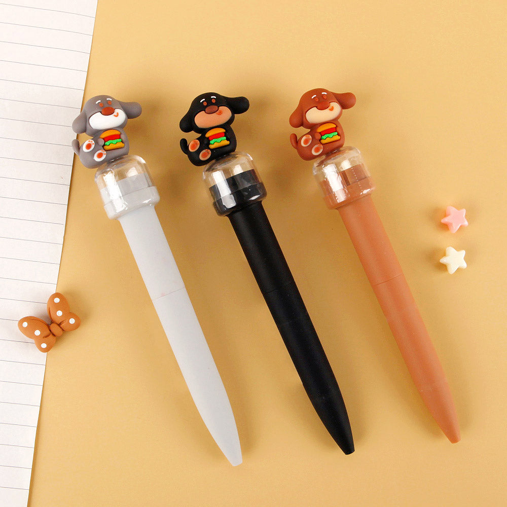 Happy Dachshund Stamp Ballpoint Pen