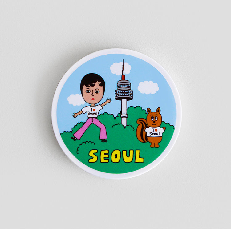 1537 Dual Mirror – Seoul Landmark Edition - Luckyplanetusa