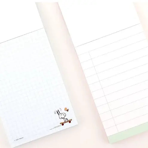 Peanuts Snoopy Pocket Memo Pad – Mini Cover Collection - Luckyplanetusa
