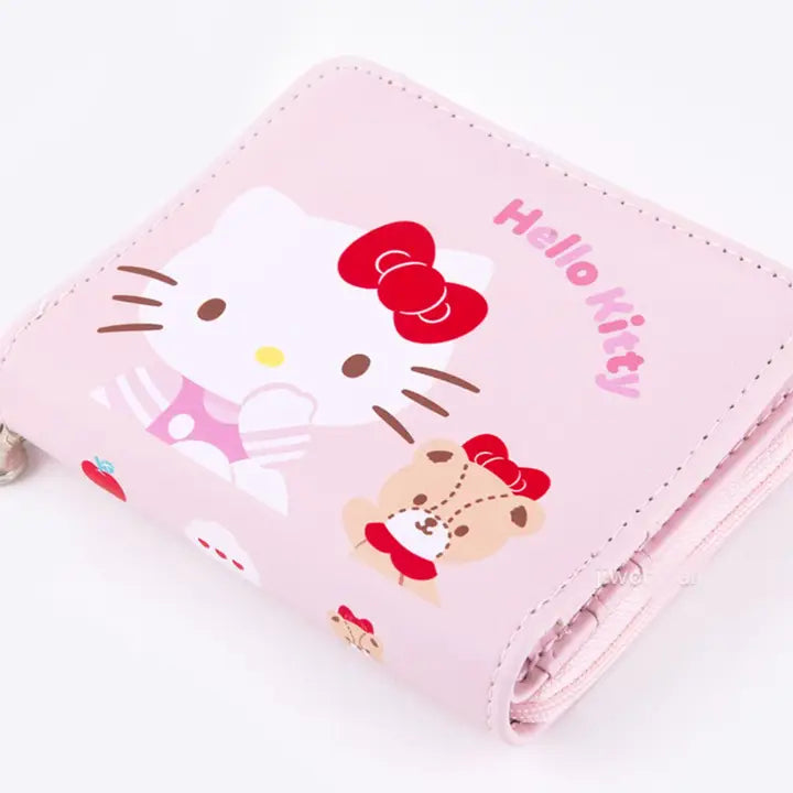 Sanrio Characters illust Multi Wallet Purse, Card Holders