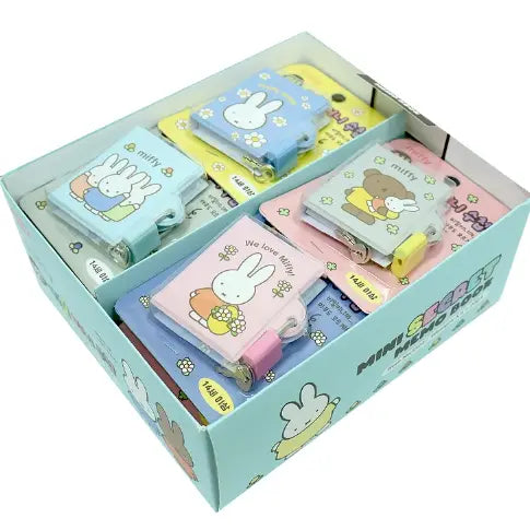Miffy Secret Mini Memo Diary Book with Lock & Key