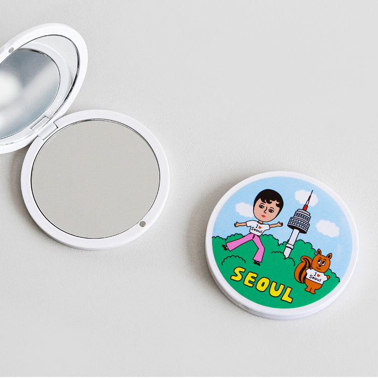 1537 Dual Mirror – Seoul Landmark Edition - Luckyplanetusa