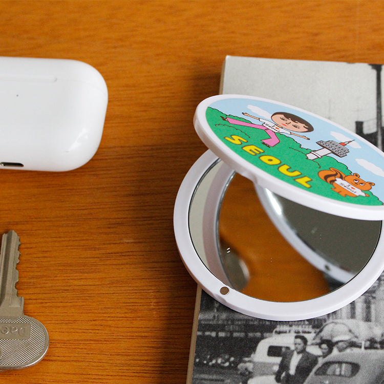 1537 Dual Mirror – Seoul Landmark Edition - Luckyplanetusa