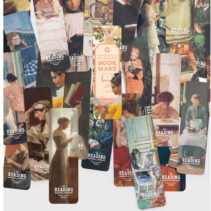 BY.NACOO Bookmark Pack – Reading Theme