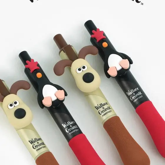 Wallace & Gromit Character Mini Gel Pens – Gromit & McGraw