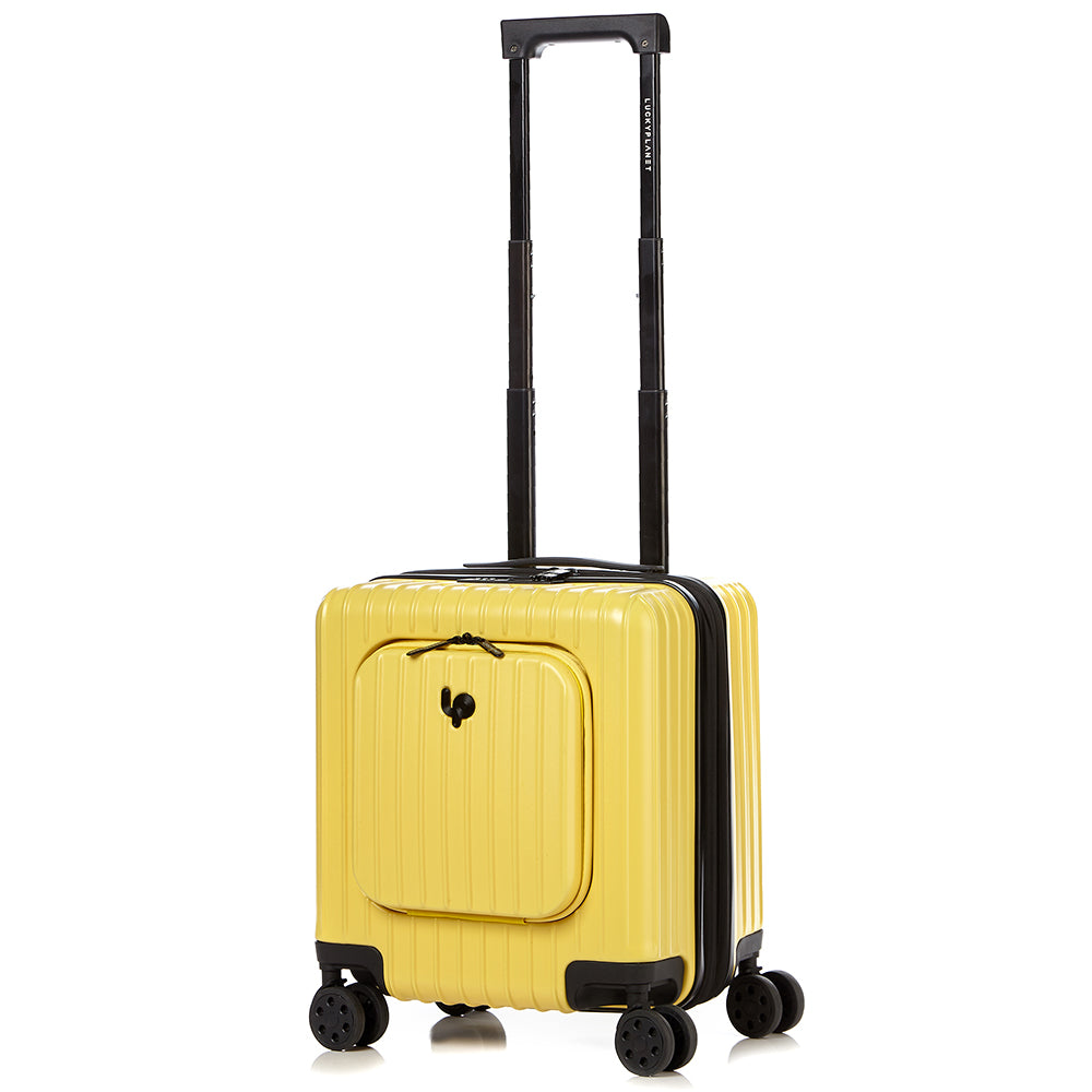 Go Beyond 17" Carry-On Butter Yellow Expendable Zipper