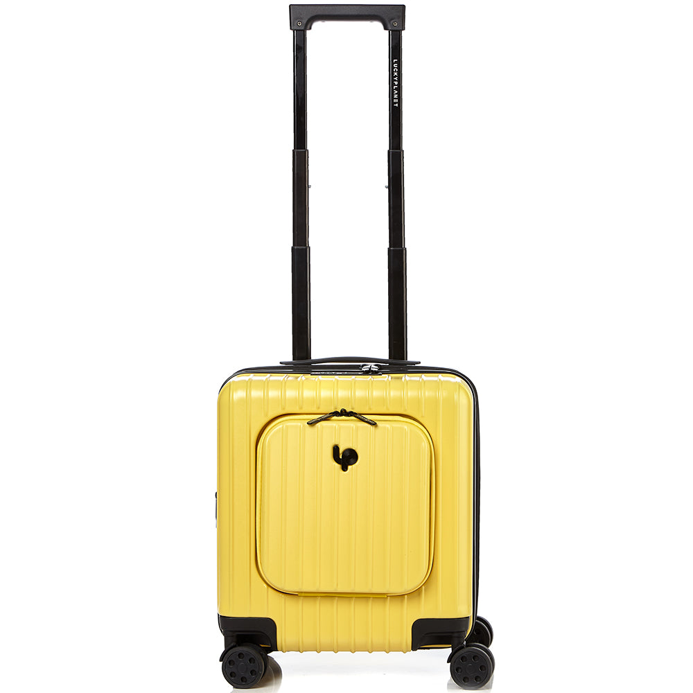 Go Beyond 17" Carry-On Butter Yellow Expendable Zipper