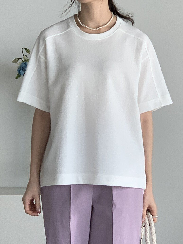 SoftFlow Modal Blend Relaxed Tee Lightweight Everyday Premium T-Shirt - Luckyplanetusa