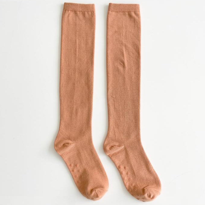 Balance Grip Knee-High Yoga Socks Non slip Made in Korea