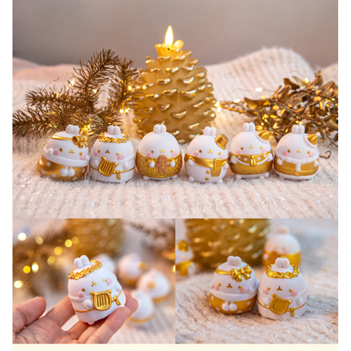 Molang Gold Holiday Lullaby Blind Box Figure Series (Special Edition)