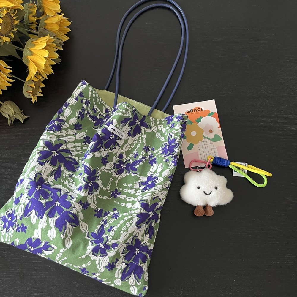 Bloom Garden Floral Tote Bag - Luckyplanetusa