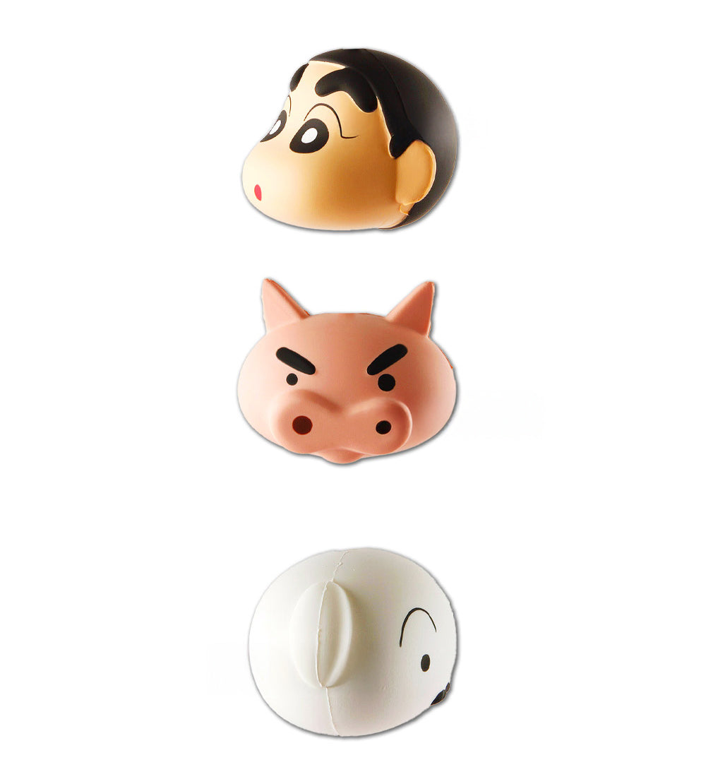 Crayon Shin-chan Squishy Face Keyring – 4 Characters random