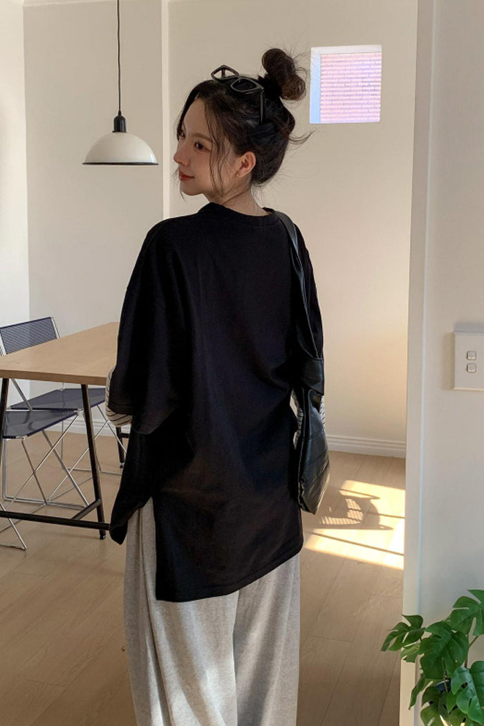 Everyday Ease Pocket Cotton Tee Made in Korea - Luckyplanetusa