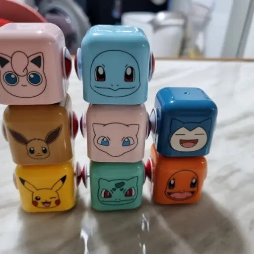 Pokémon Cube Pill back Car – Random Blind Capsule Toy