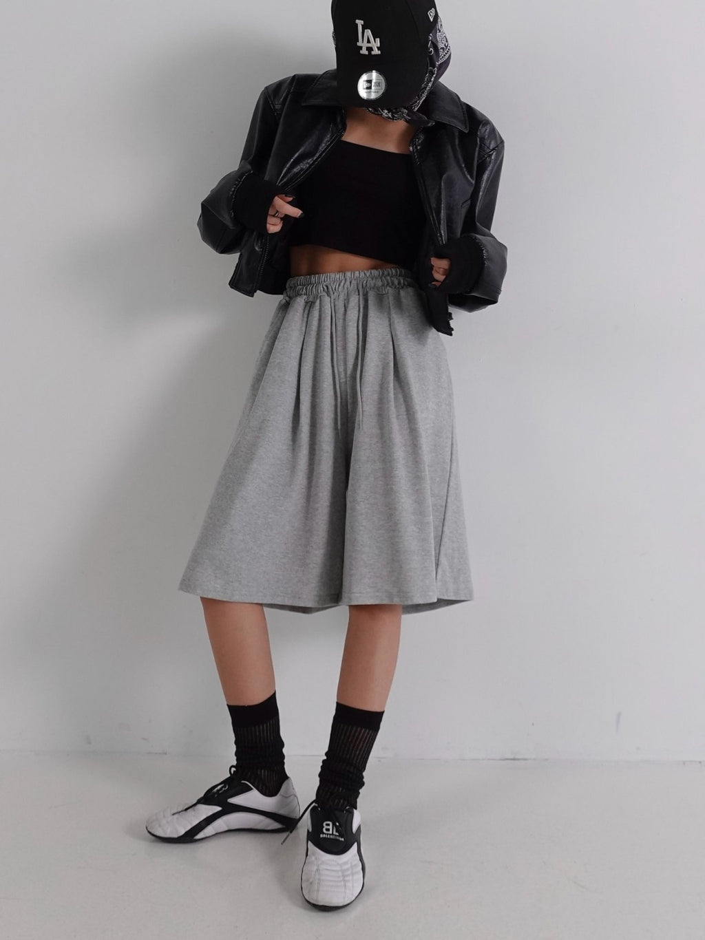 Easy Flow Sweat Skirt Pants - Luckyplanetusa
