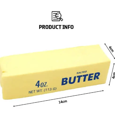 Butter Stress Ball – Soft & Slow-Rebound Squishy Toy - Luckyplanetusa