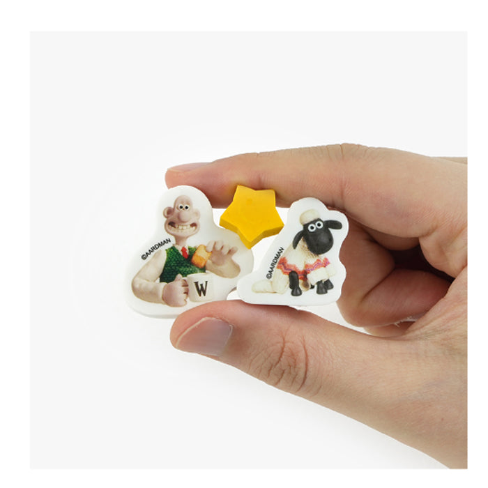 Wallace & Gromit Mini Luggage Eraser Set