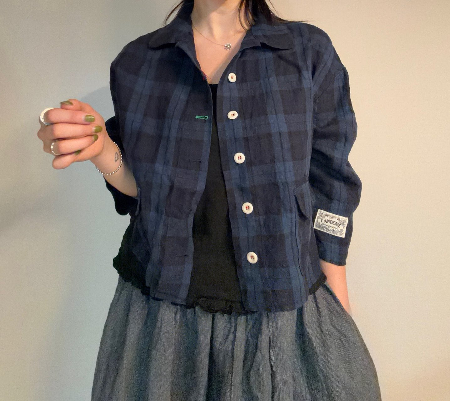 Soft Frill 100% Cotton Sleeveless Top Made in Korea