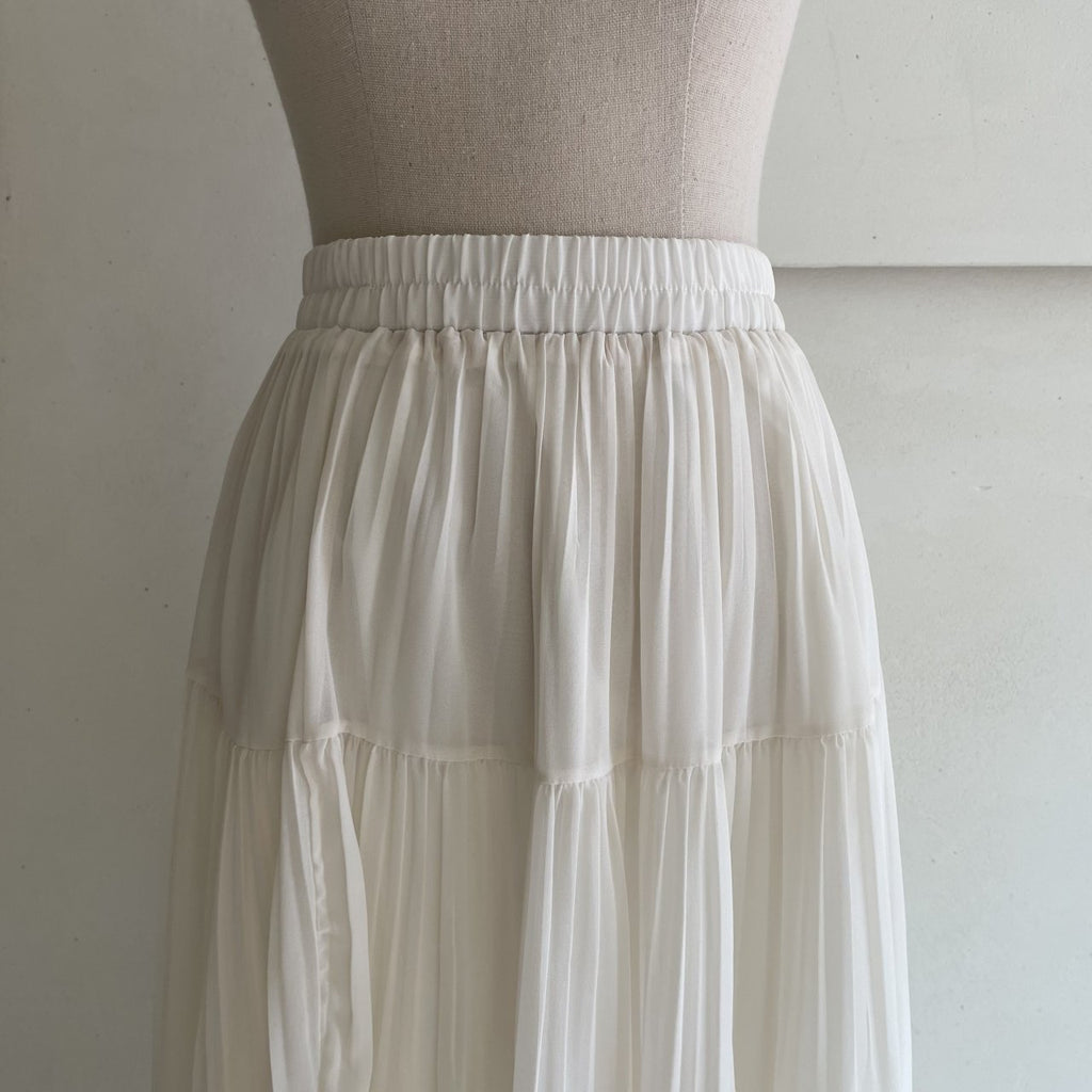 Soft Breeze Pleated Skirt Set - Luckyplanetusa