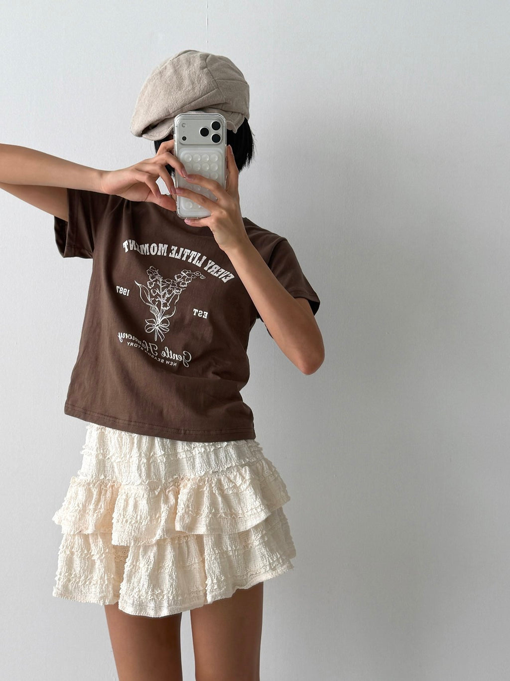 Gentle Harmony Crop Tee - Luckyplanetusa