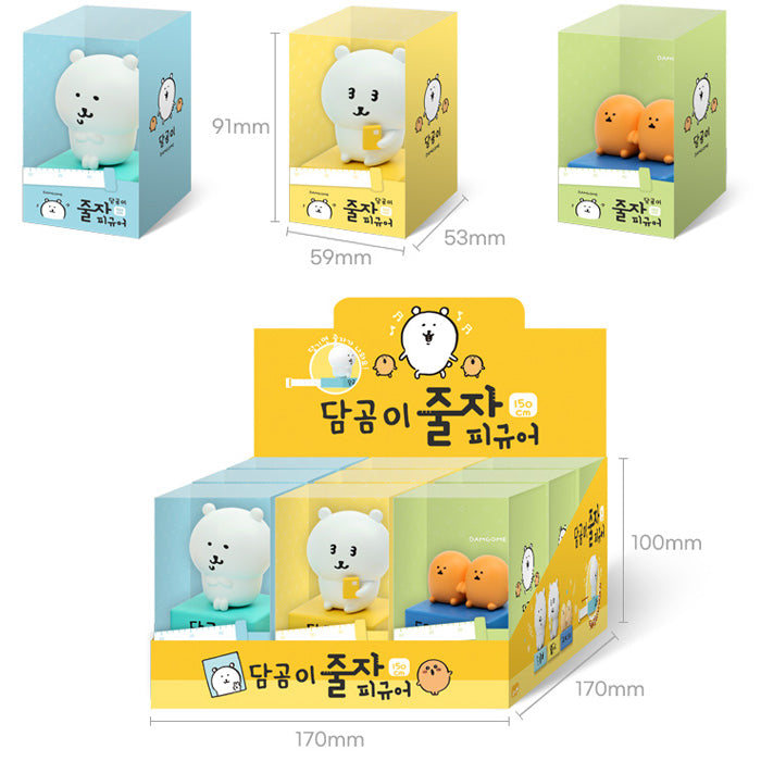 Damgomie Rest Time Figure Ruler – 3 Designs