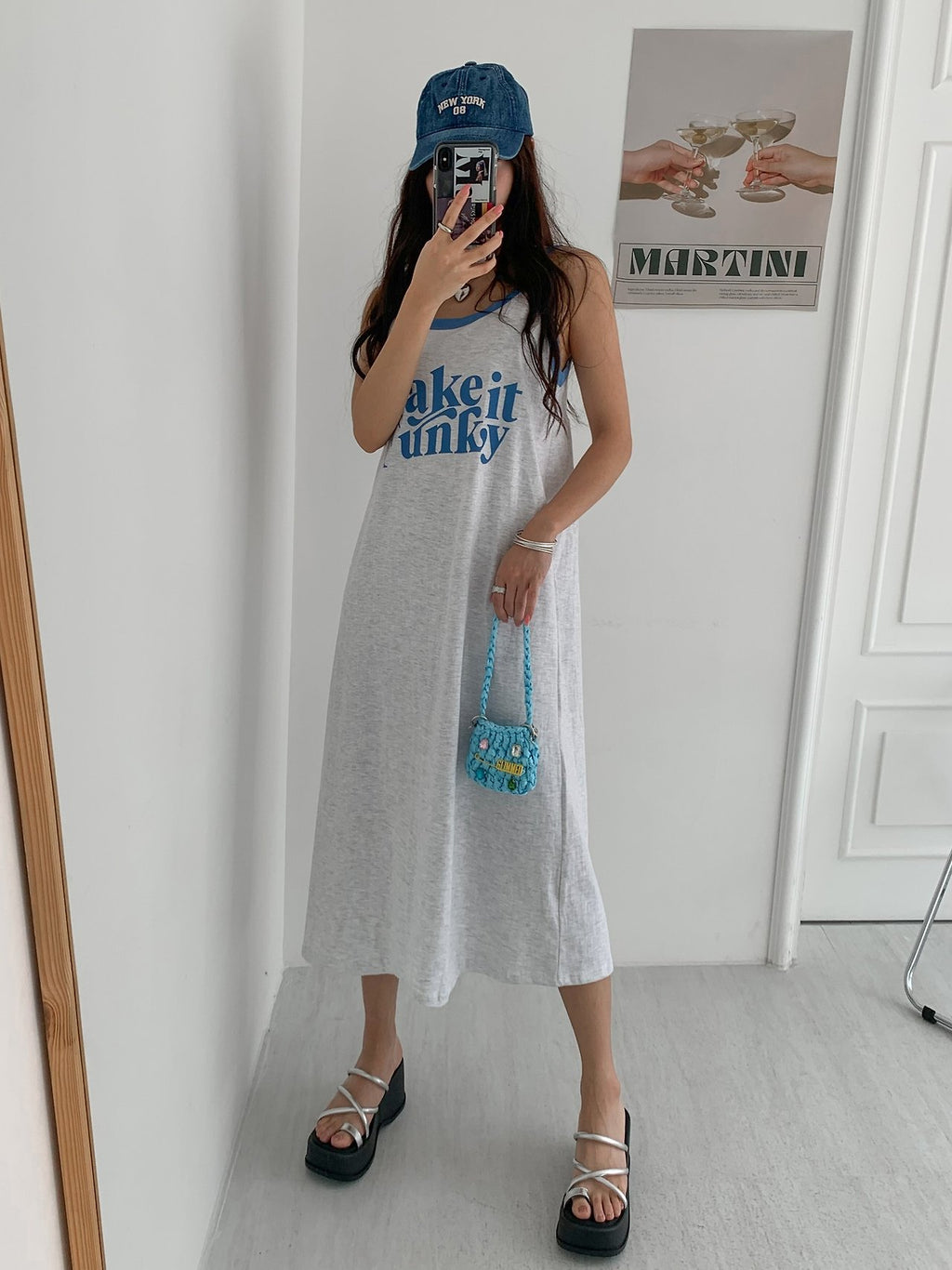 Funky Mood Cotton Slip Dress