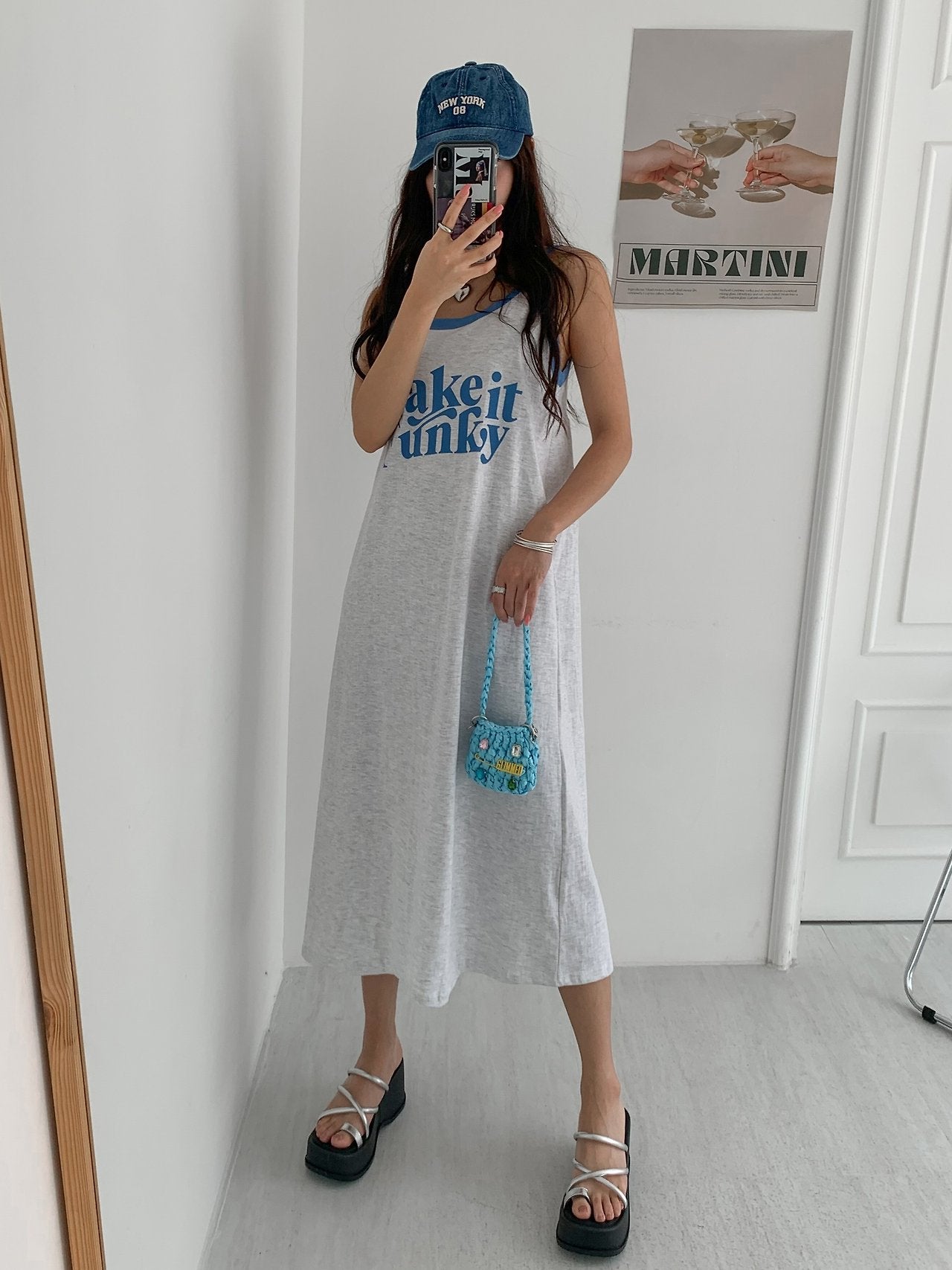 Funky Mood Cotton Slip Dress