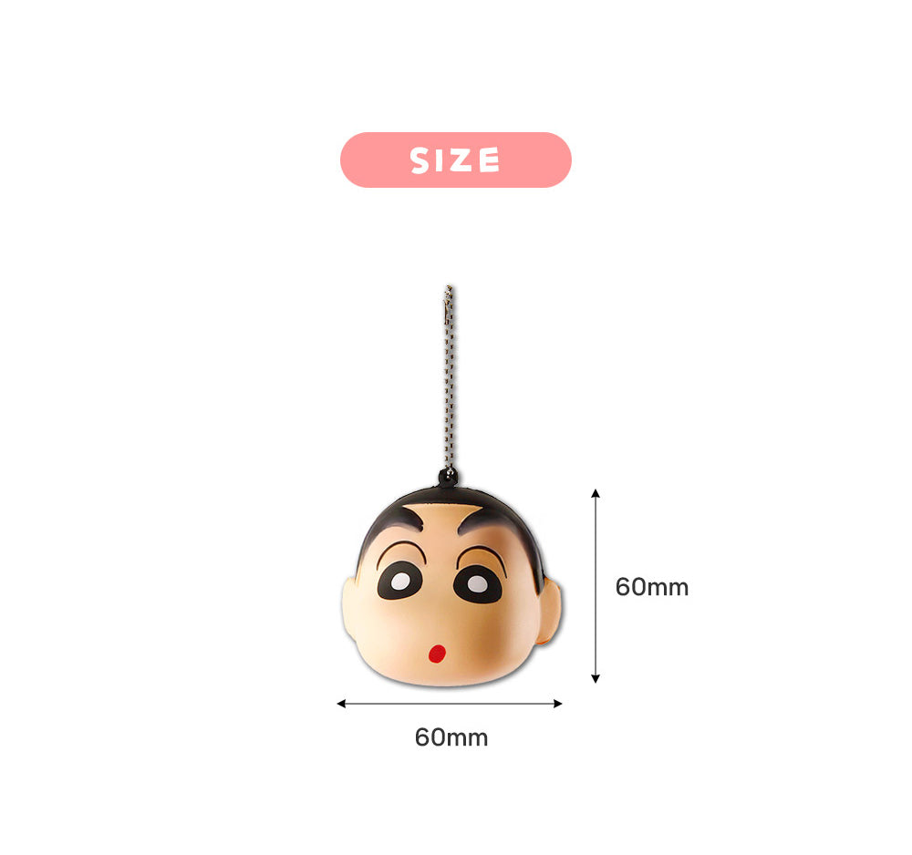 Crayon Shin-chan Squishy Face Keyring – 4 Characters random
