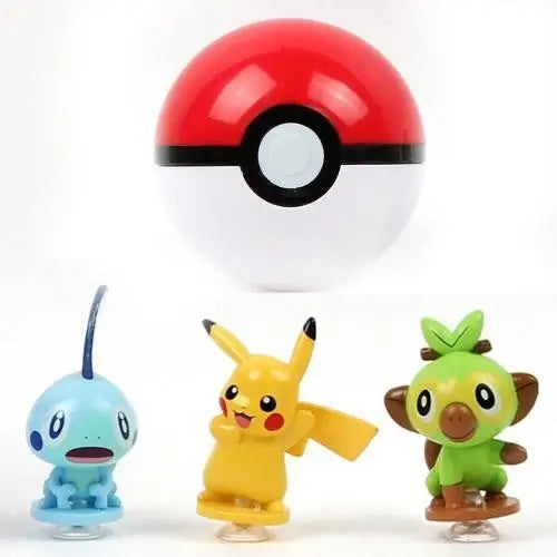 Pokémon Suction Figure Monster Ball– Gacha Blind Capsule Toy