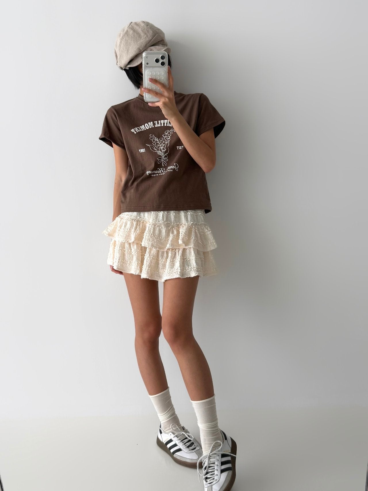 Gentle Harmony Crop Tee - Luckyplanetusa