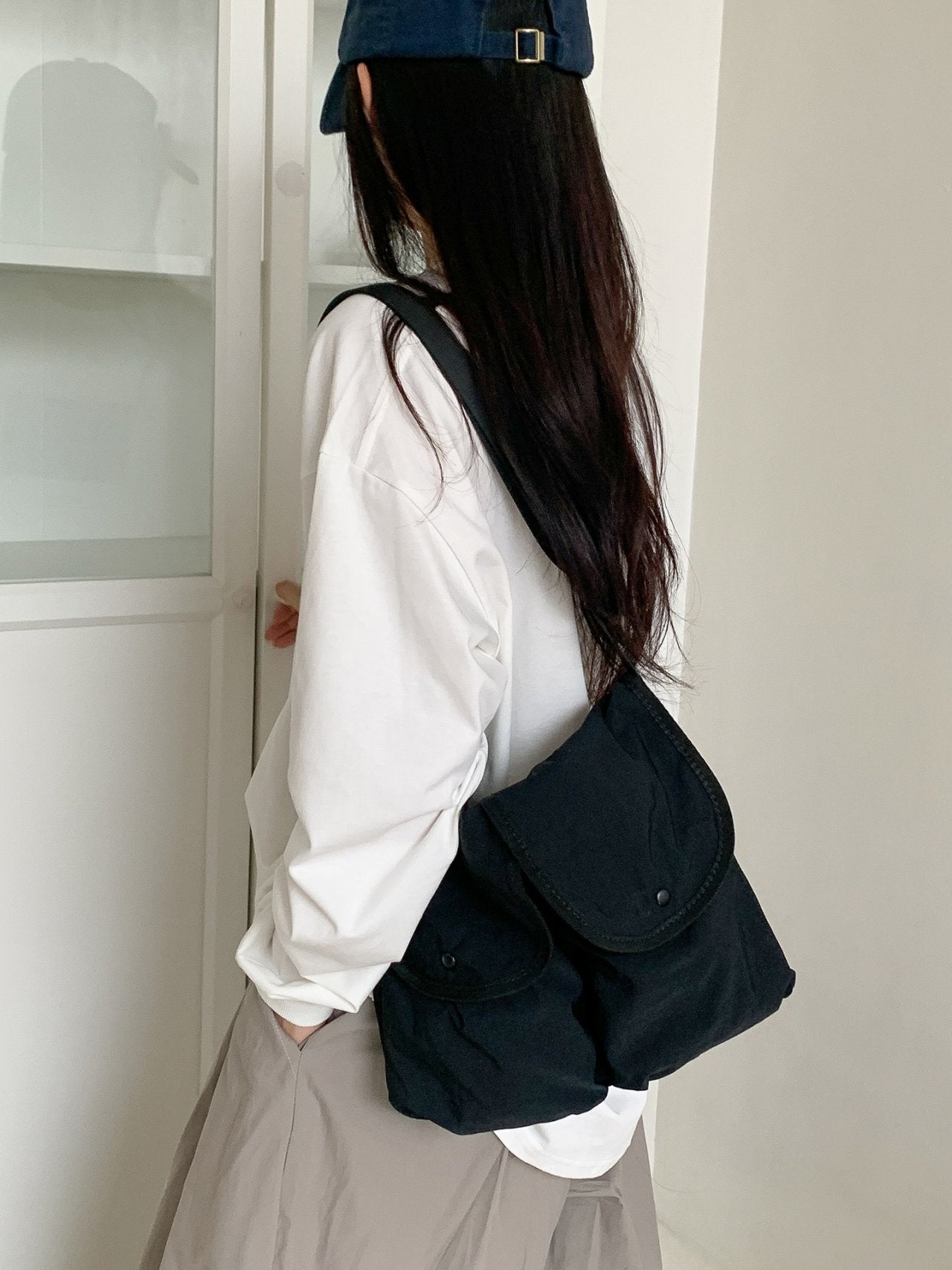 Urban Pocket Nylon Crossbody Bag - Luckyplanetusa