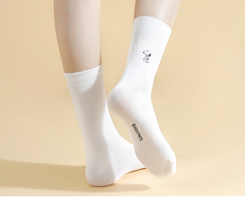 Peanuts Snoopy Embroidered Socks Gift Set 3pairs