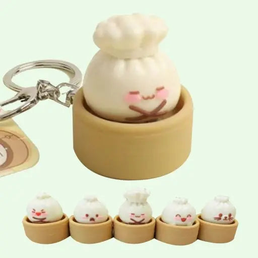 Dumpling Friends Clicker  Keychain – Viral Fidget Pop - Luckyplanetusa