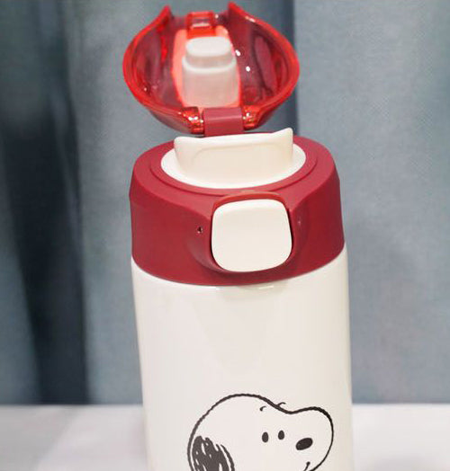 SNOOPY One-Touch Stainless Steel Vacuum Bottle (500ml)