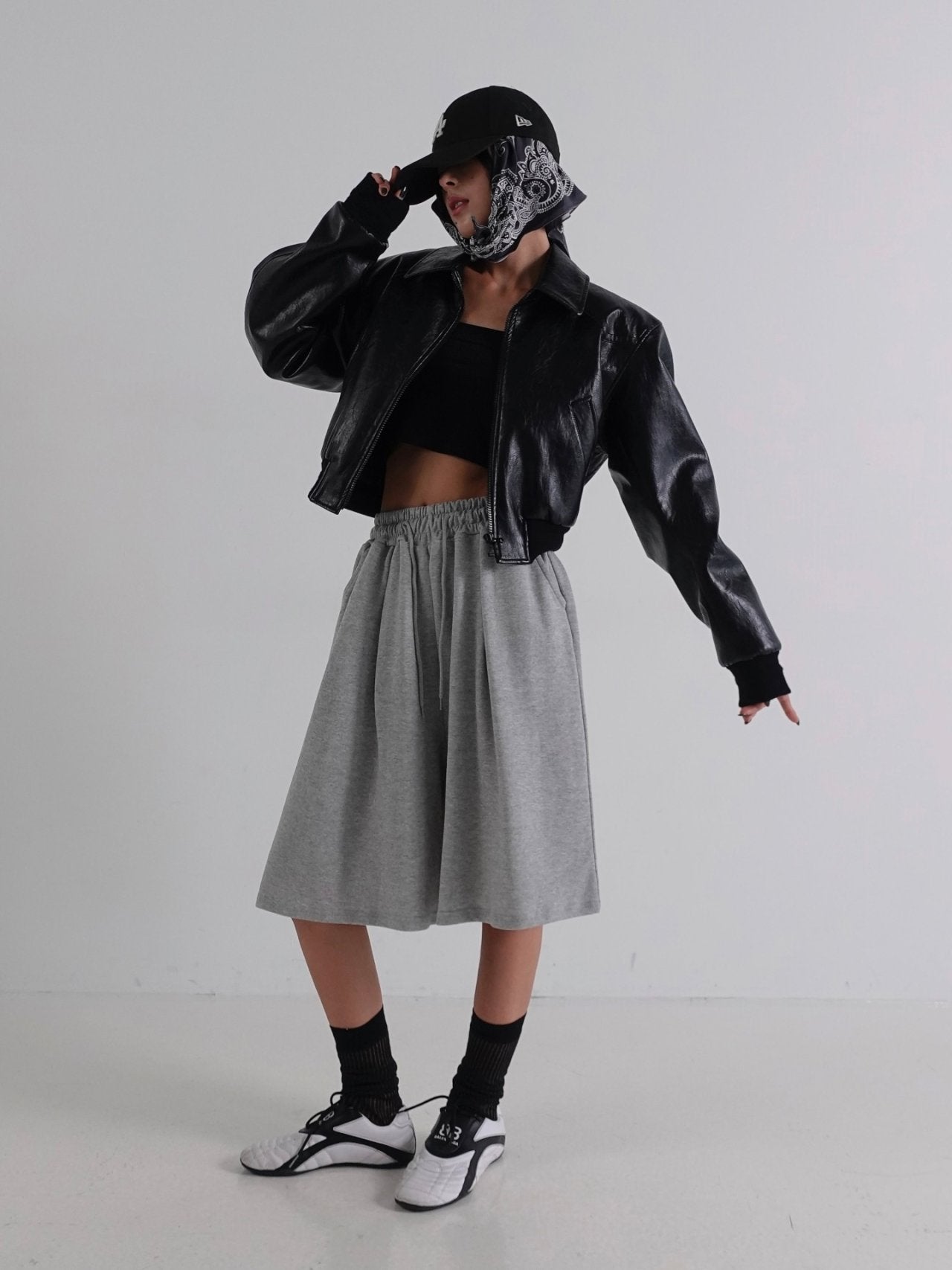 Easy Flow Sweat Skirt Pants - Luckyplanetusa