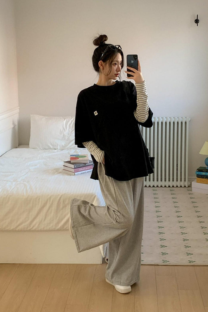 Everyday Ease Pocket Cotton Tee Made in Korea - Luckyplanetusa