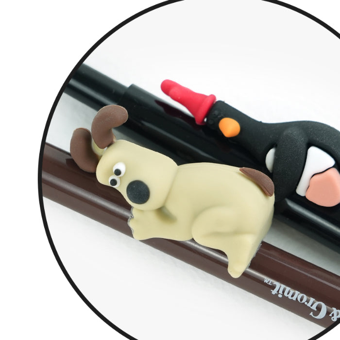 Wallace & Gromit Hug Pen – Gromit / Feathers McGraw