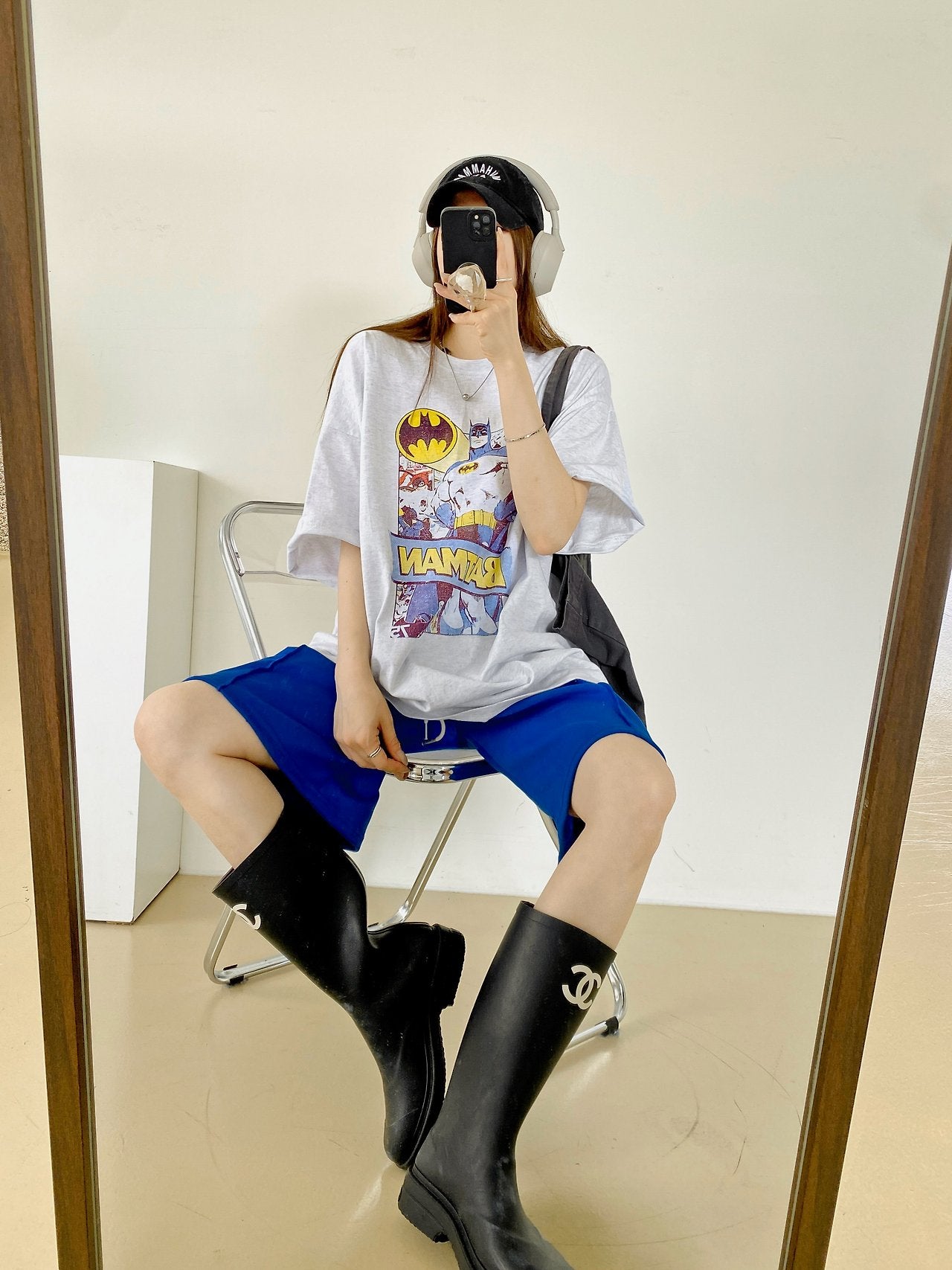 Cloud Flow Cotton Bermuda Shorts - Luckyplanetusa