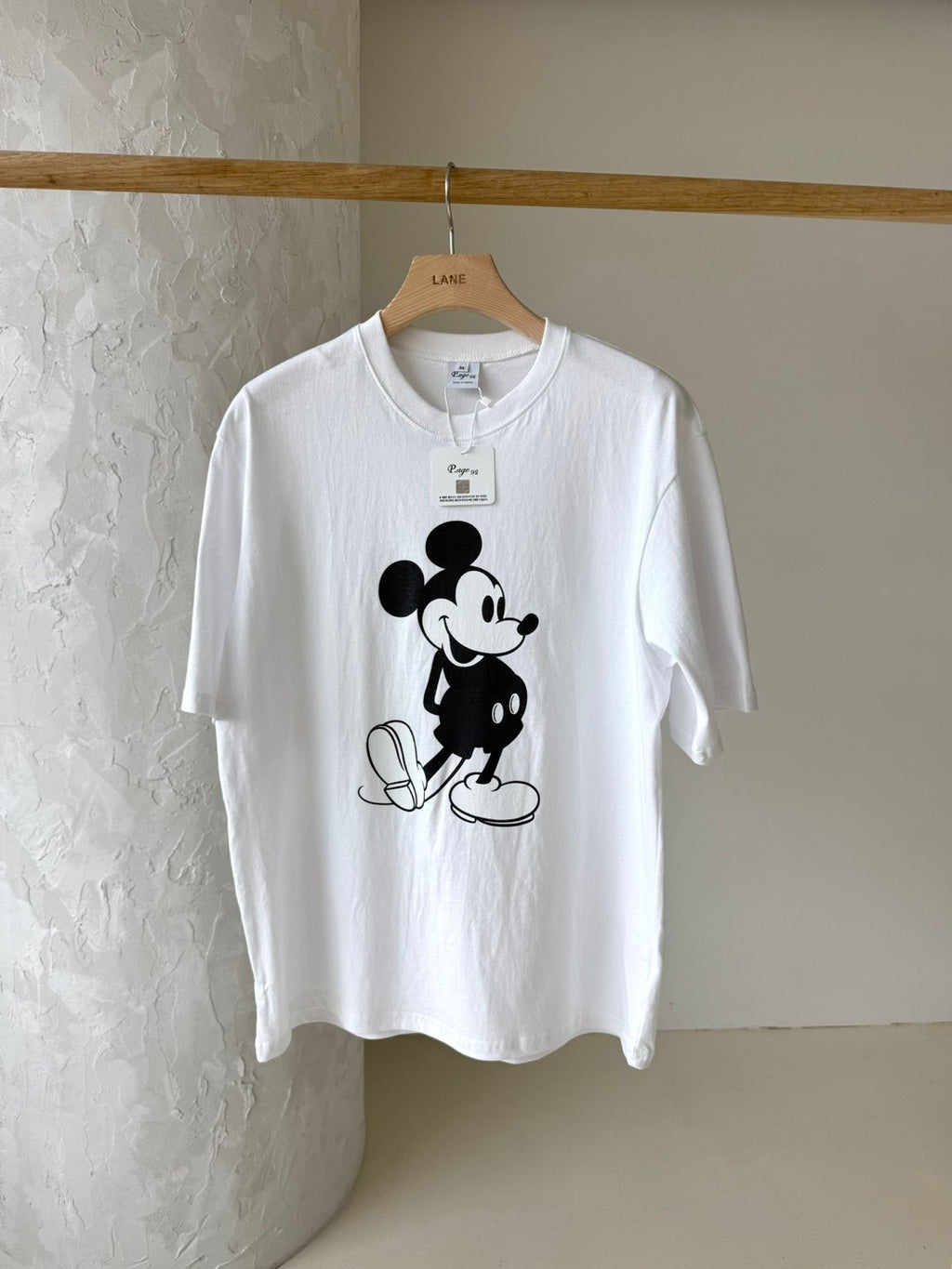 Mono Mickey Classic T-Shirt – Minimal Vintage Edition Officially Licensed - Luckyplanetusa