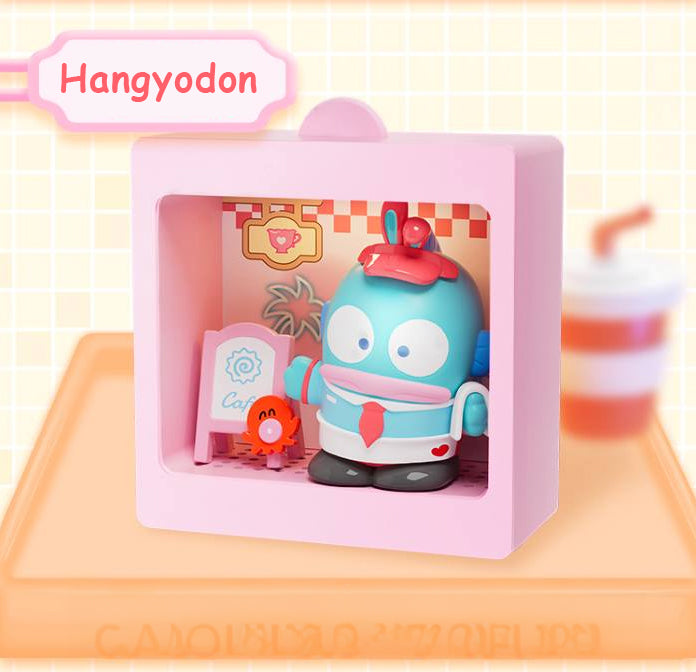 Sanrio Characters Light-Up Mini Box Diorama Blind Box Restaurant Theme