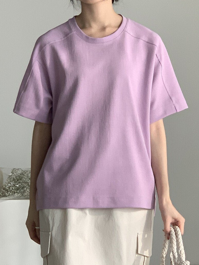 SoftFlow Modal Blend Relaxed Tee Lightweight Everyday Premium T-Shirt - Luckyplanetusa