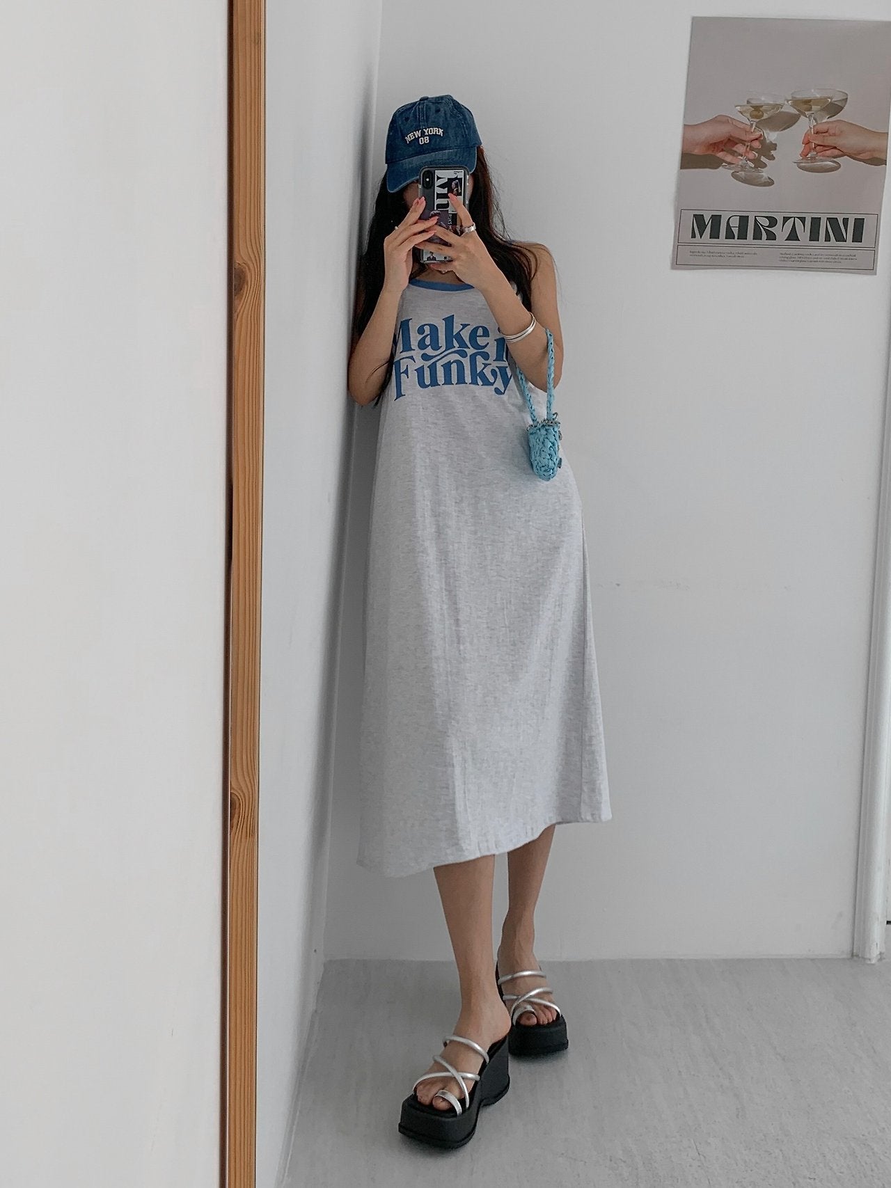 Funky Mood Cotton Slip Dress