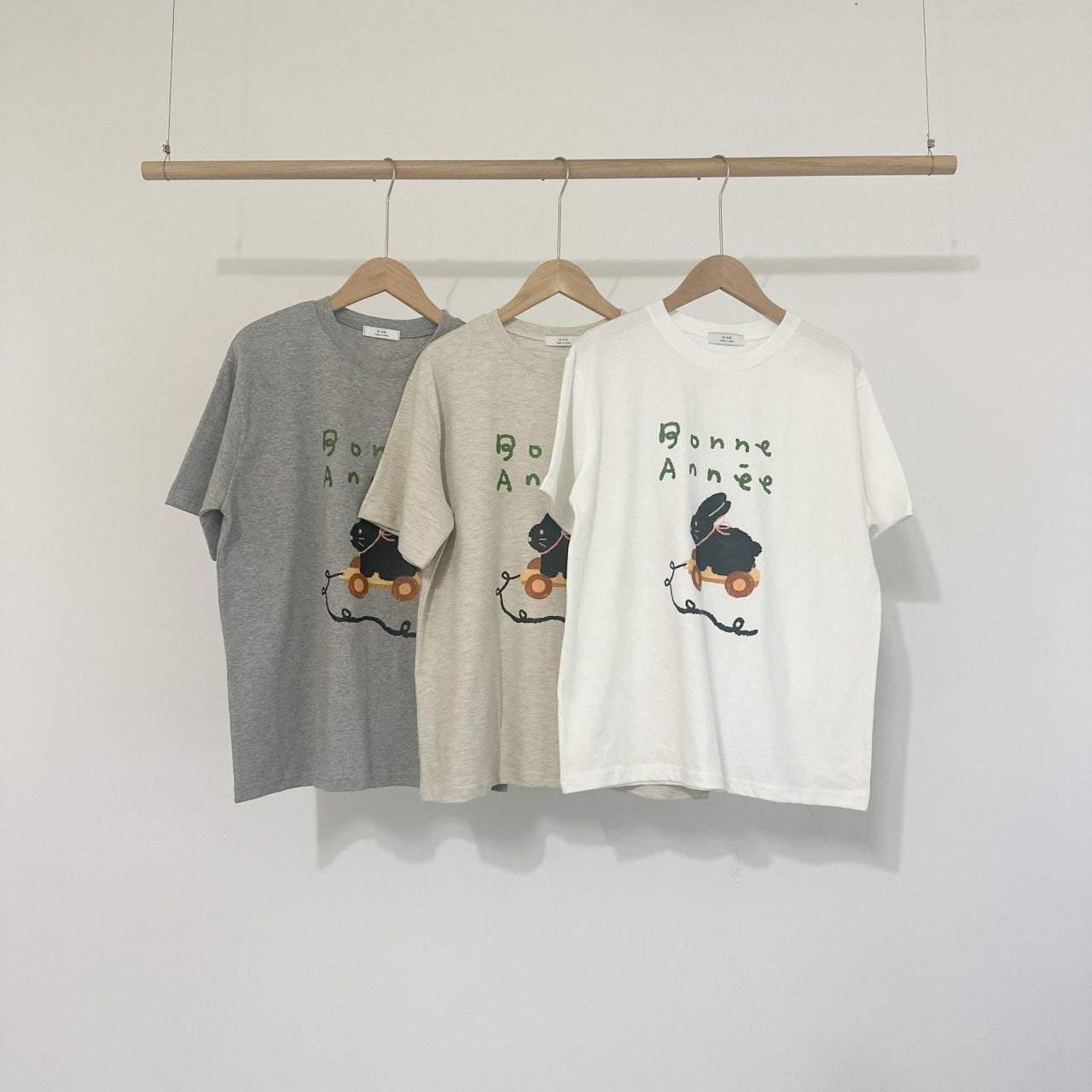 Bonne Bunny Graphic Cotton Tee - Luckyplanetusa