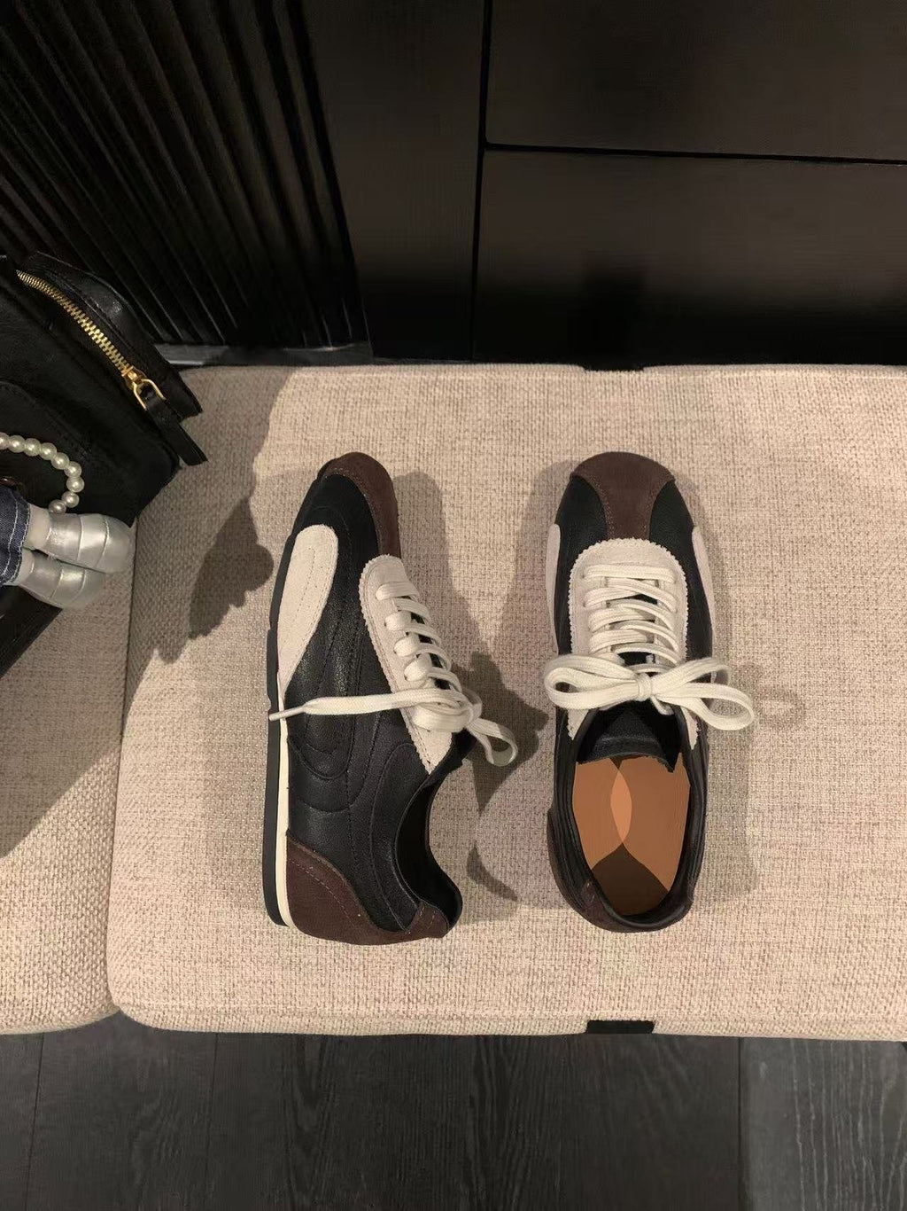 Everyday Retro Leather Sneakers – Soft Comfort Fit - Luckyplanetusa